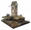 RT-Diorama 35027 Diorama-Base: Railroad Crossing 1/35